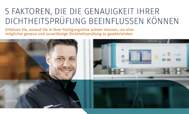 Leak Test Accuracy eBook - DE